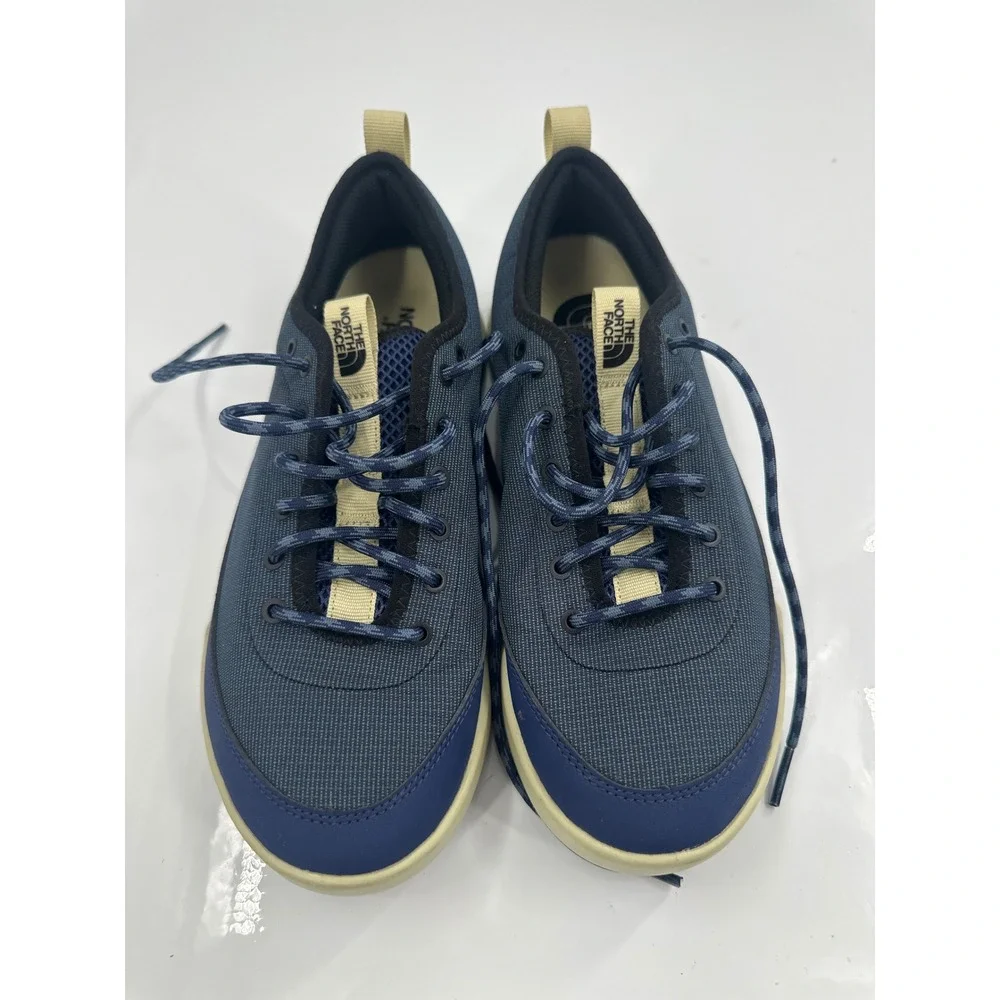 The North Face Glenclyffe Low Blue Navy Vibram Hiking Shoes Mens 5.5 Sample